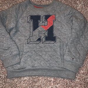 Tommy boy quilted sweatshirt